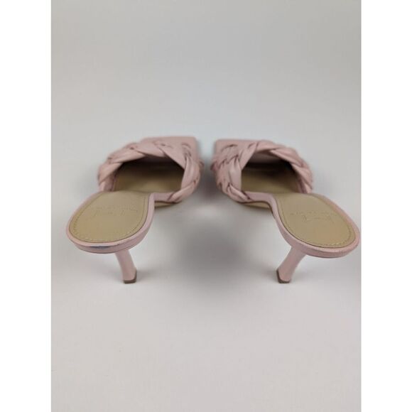 Marc Fisher LTD. Caleno Slip On Kitten Heel Sandals Women's 8M Light Pink Solid - Picture 6 of 11